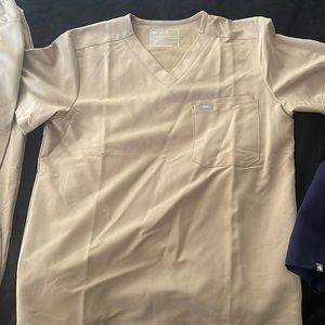 Men Figs Scrubs - Tan/Beige Set!